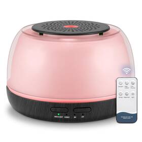 5v-tms Marchred 300ml Essential Oil Diffuser - 8-hour Aromatherapy With Remote Control 7-col