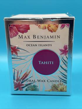 262182 Max Benjamin Ocean Islands Candle - Tahiti 190g/6.5oz