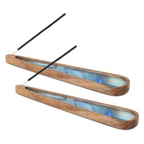 Meerx 744285613820 Set Of 2 Incense Holder Or Burner For Insence Sticks Modern Ash Catc