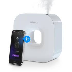 Meidi 747302640908 Waterless Essential Oil Diffuser - Bluetooth Cordless Aromatherapy