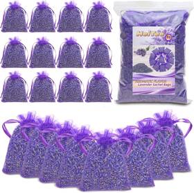 Meitee 313057337310 20 Pack Lavender Sachet Bags - 100% Natural Dried Buds For Closets Draw
