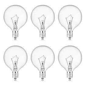 Meqiqtek 796520650916 Scents Light Bulbs For Warmer - 25 Watt Bulb Full Size Wax Melt