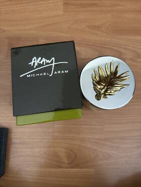 160726 Michael Aram Palm Candle New Nib 13.5oz