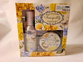Rcs302 Michel Design Works Room Spray And Soy Wax Candle Set Tranquility