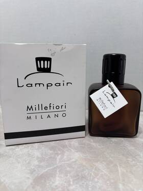 2lsgbw Millefiori Brown Glass Large Classica Lampair Fragrance Lamp Diffuser By Milano