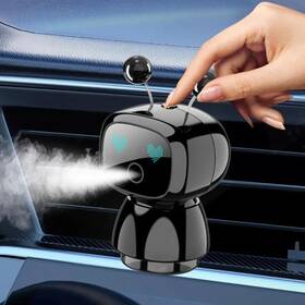 Jqr003 Milymax Robot Intelligent Aromatherapy Machine Smart Cute 7 Ounce Pack Of 1 Black