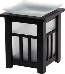 Mindful Design Frosted Pagoda Wax Warmer Asian Inspired Plug-in Melter