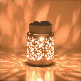 9226 Mocosa Ceramic Wax Melt Warmer For Scented Gifts Leaf