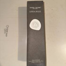 Momentum Brands 818068080441 Susan Jacobs Home Sandalwood Fragrance Reed Diffuser New