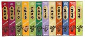 Morning Star Incense 12 Fragrance Assortment Total 600 Sticks Sandalwood