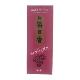 Morningstar 011391001767 Rose Morning Star Incense Sticks 200 Traditional Japanese Style