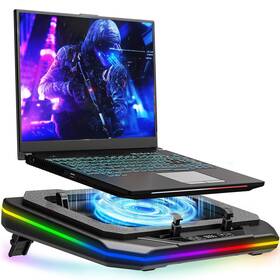 Mount Pro 971667279570 Gaming Laptop Cooling Pad Rgb Cooler Stand With Powerful Tu