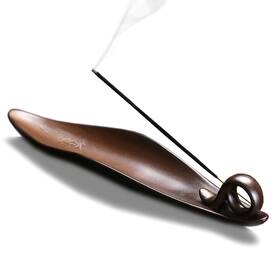 Moylor 649383032644 9 Inch Length Incense Stick Holder With 3 Holes Ceramic Ash Cather For Co