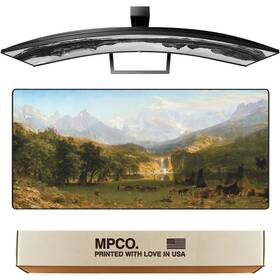 Mpco. 761408055640 Original Large Gaming Desk Mat 36 Inch X 17 Duraglyde Western Landers