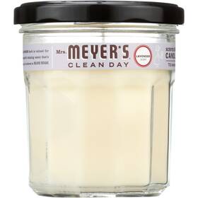 64558 Mrs. Meyers Soy Candle Lavender 7.2 Oz