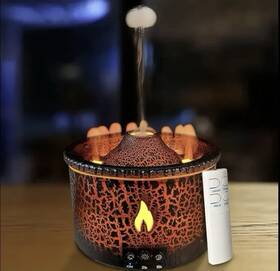 Swus22080-b Mskj Essential Oil Diffuser Humidifier Aromatherapy 300ml Volcano Humidifie