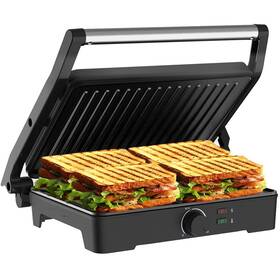 Gt49a Mubenlife Panini Press Sandwich Grill 180 Degree Open Perfect For Grilling Sandwi