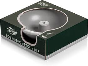 Md001-hld-sg-opn Murphys Naturals Stoneware Incense Stick Holder Stone 1 Pack Grey
