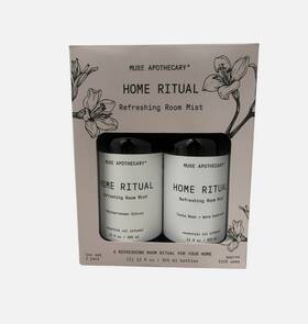 1991334 Muse Apothecary Refreshing Room Mist 2pk Mediterranean Citrus Tonka Bean Cedar