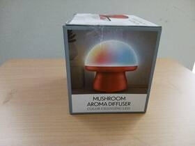 Mushroom 922341650463 Aroma Diffuser Color Changing Leds Essential Oils New