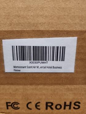 Mxmoonant 313111018032 Acrylic Scent Air Machine For Home 800ml Hvac/stand Alone Diffus