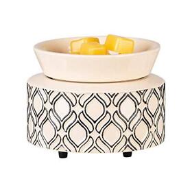Nalati Sunpin Ceramic Relief 2 In 1 Candle Warmer Electric Wax For Scente