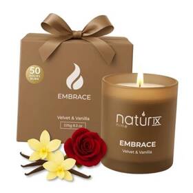 000010 Naturix Scent Embrace Scented Candles For Home Natural Non Toxic Soy Velvet And Vanilla
