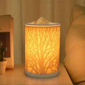 9232 Nawaza Ceramic Wax Melt Warmer Candle 2-in-1 Electric Melter And