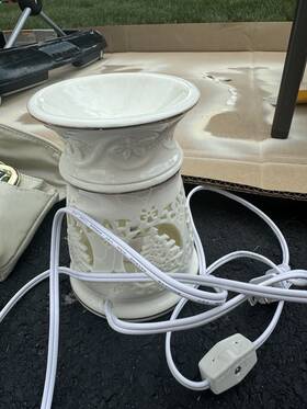 9801 Nawaza Metal Wax Melt Warmer Electric Melter And Candle For Scent