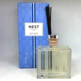 Nest 16029 New York Reed Diffuser Blue Garden 5.9 Oz Hydrangea Hyacinth Forget Me Not
