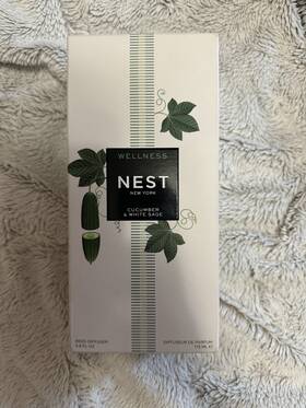 Nest 840732116842 New York Cucumber And White Sage Reed Diffuser 5.9 Oz