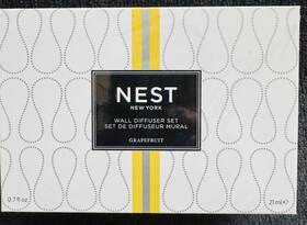 Nest 840732117962 New York Wall Diffuser Setgrapefruit Fragrance Solution 0.7 Oz Nib Sealed