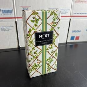 Nest 840732129767 New York Santorini Olive And Citron Reed Diffuser 5.9 Fl Oz Box Damage
