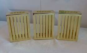 Nest Fragrances 840732104795 3 Matching Liquidless Diffuser Vessels Shiny Gold
