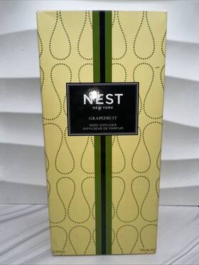 Nest08gf002 Nest Fragrances Reed Diffuser Grapefruit Scent 5.9 Fl Oz New In Box Sealed
