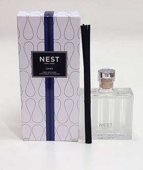 Nest08ln004 Nest Fragrances Linen Reed Diffuser Luxury Home Fragrance 5.9 Oz