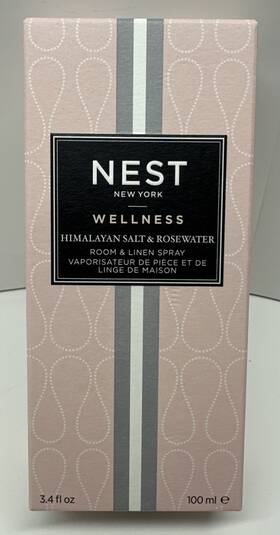 Nest227oms Nest Fragrances New York Wellness Himalayan Salt And Rose Water Room Linen Spray 3.4 Fl Oz