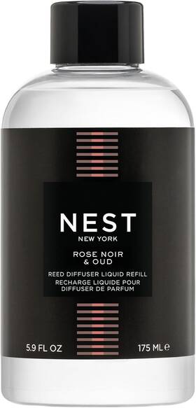 Nest98ro Nest Fragrances New York Reed Diffuser Liquid Refill Rose Noir And Oud - 5.9 Fl Oz Fragran