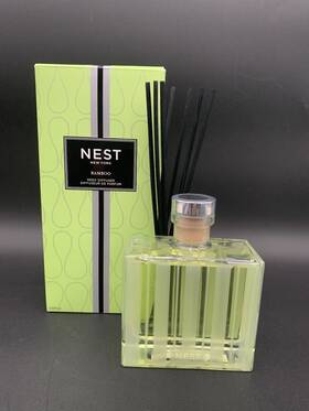 Nest Frangrances 840732124243 New York Fragrances Reed Diffuser Set Bamboo 5.9 Fl Oz 175ml In Box