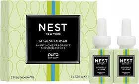 Nest184hsr Nest New York Coconut And Palm Smart Home Fragrance Pura Diffuser Refill Set Of 2