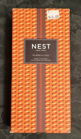 Nest New York 840732116446 Fragrances Pumpkin Chai Reed Diffuser 5.9 Oz. 175ml Size Box
