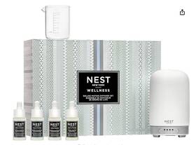 Nest272ws1 Nest New York Deluxe Ultrasonic Misting Scent Diffuser For Home With 4 Scents Nib