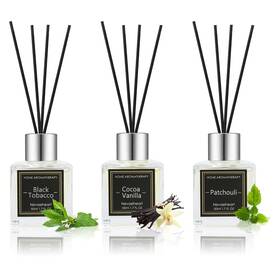 Nevaeheart 798056304387 Reed Diffuser Set Cocoa Vanilla/patchouli/tobacco Gifts For Wom