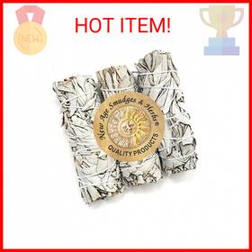 Mcws3 New Age Imports Inc. Pack Of 3 -new Smudges And Herbs -premium California White Sage Incense 4