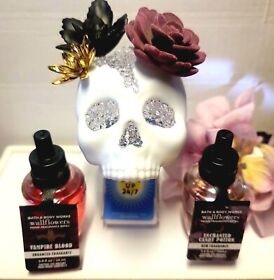 New Bath And Body Works Pumpkin Fall Truck Green Wallflowers Fragrance Diffuser