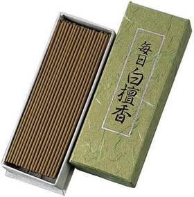Nippon Kodo 445012285206 - Mainichi Byakudan Sandalwood Incense 150 Sticks