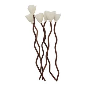 Rd8p30bolh Nongcunren 30pcs Premium Brown Wavy Rattan Reeds Add Through Grass Flowers Fragrance Dif