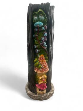 2842-02 Nose Desserts Alice In Wonderland Magic Tower Stick Incense Burner By From Usa