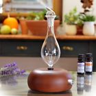 Nwb-18 Aromis Wood And Glass Aromatherapy Diffuser Orbis Nox Merus