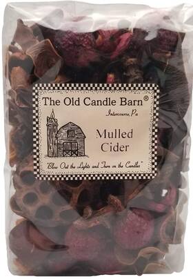 Old Candle Barn 680138780106 Mulled Cider Potpourri 4 Cup Bag - Perfect Fall Decoration Or